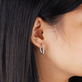 Sterling Silver Hoop Earrings - Centennial