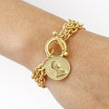 Gold Color Charm Chain Bracelets - Centennial