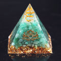 Natural Green Aventurine Tumbled Stones Orgone Pyramid - Centennial