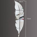 3D Feather Mirror Wall Sticker - Centennial