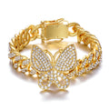 Bling Iced Out Cuban Zirconia Bracelets - Centennial