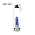 Natural Quartz Gemstone Glass Water Bottle - Centennial