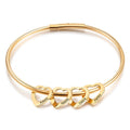 Personalized Engraved Heart Bracelets - Centennial