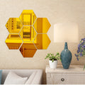 Hexagon Adhesive 3D Wall Sticker - Centennial