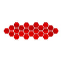 Hexagon Adhesive 3D Wall Sticker - Centennial