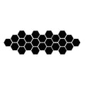 Hexagon Adhesive 3D Wall Sticker - Centennial