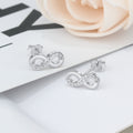 Cubic Zirconia Stud Earrings - Centennial