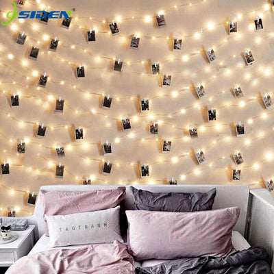 LED Battery Operated Photo Clip Fairy Lights - Centennial 