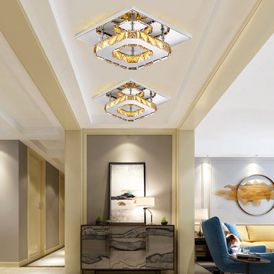 Crystal LED Ceiling Lamp - Centennial 