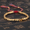 Handmade Tibetan Buddhist Copper Beads Bracelet - Centennial 