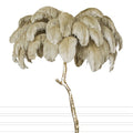 Nordic Ostrich Feather LED Floor Lamp - Centennial 