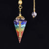 Orgonite Reiki Pendulum Natural Stone Amulet - Centennial 