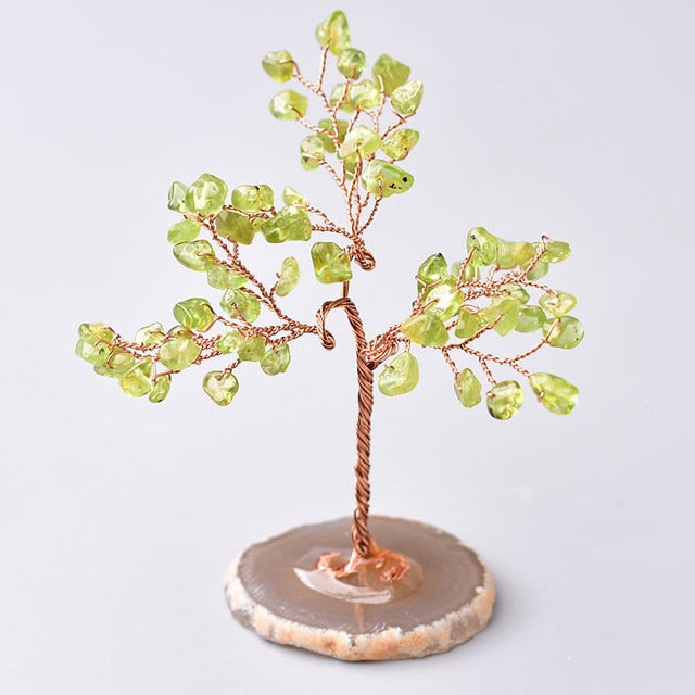 Olivine Crystal Tree - Centennial 