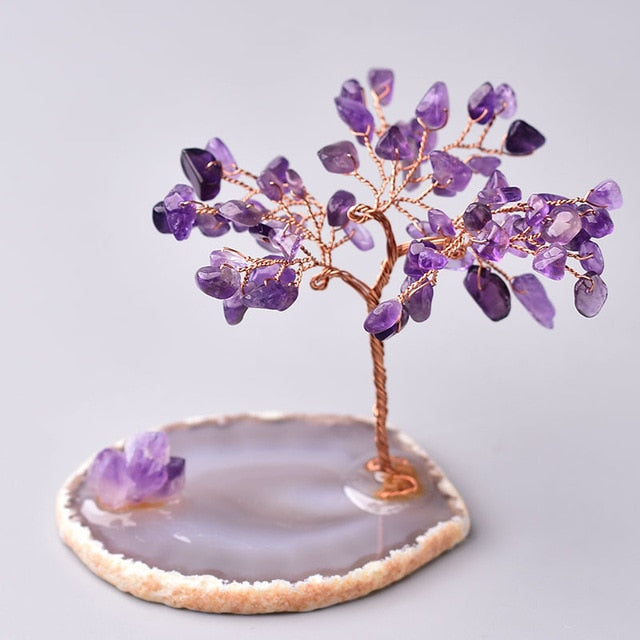 Amethyst Cluster Crystal Tree - Centennial 