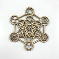 Flower Of Life Wooden Coaster - Centennial 