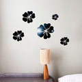 3D Adhesive Floral Wall Mirror - Centennial 