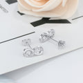 Cubic Zirconia Stud Earrings - Centennial 